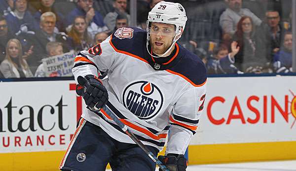 Leon Draisaitl hat einen Assist zum Sieg der Oilers beigesteuert.