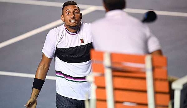 Nick Kyrgios steht immer wieder in der Kritik.
