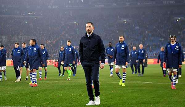 Domenico Tedesco kämpft um seinen Job bei Schalke 04.