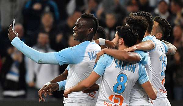 Mario Balotelli wechselte im Winter von OGC Nizza zu Olympique Marseille
