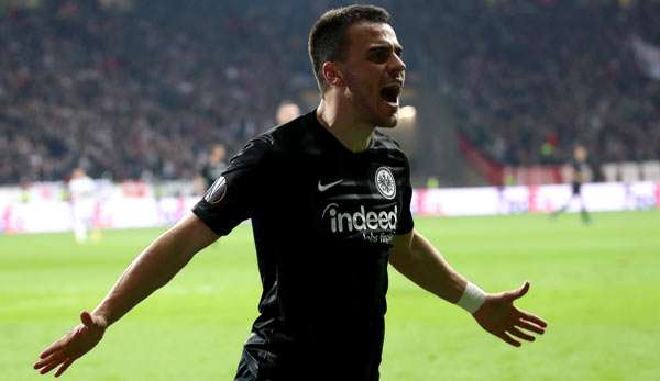 Filip Kostic wechselte im vergangenen Sommer vom Hamburger SV zu Eintracht Frankfurt.