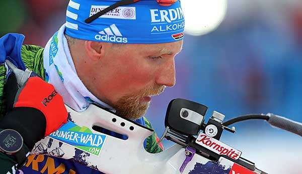 Erik Lesser wurde in der Verfolgung als bester Deutscher Elfter.