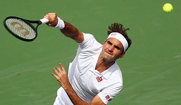 Roger Federer hat Peter Gojowczyk geschlagen.