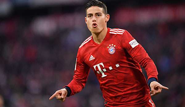 James Rodriguez sprüht wieder vor Spielfreude.