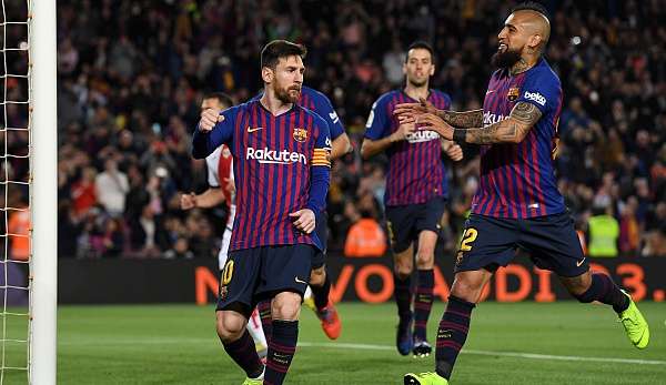Der FC Barcelona steht nach einem 0:0 im Hinspiel gegen Lyon heute unter Druck.