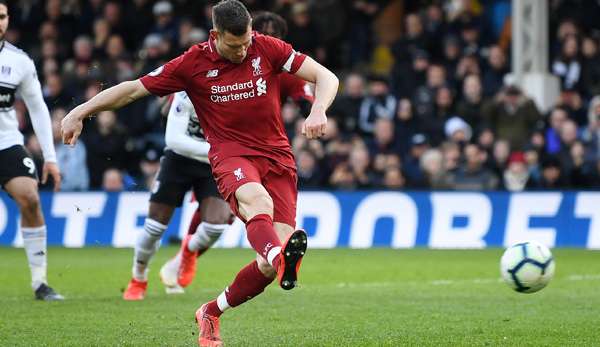 James Milner erzielte das Siegtor für Liverpool vom Elfmeterpunkt.