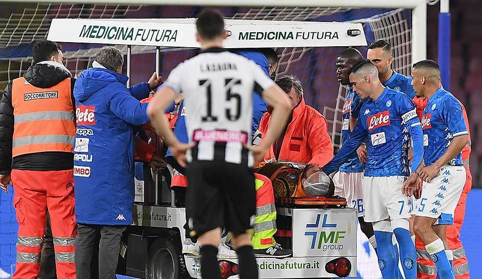 David Ospina brach am Sonntag auf dem Spielfeld zusammen.