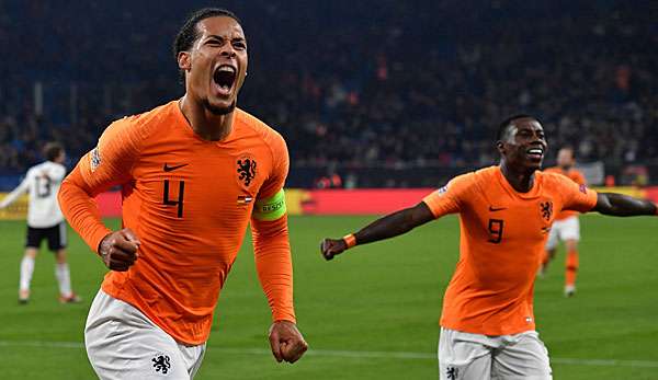 Virgil van Dijk sorgte beim vergangenen Aufeinandertreffen gegen die DFB-Elf für den späten Ausgleich.