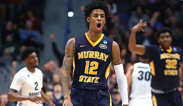 Ja Morant verbuchte ein Triple Double gegen Marquette