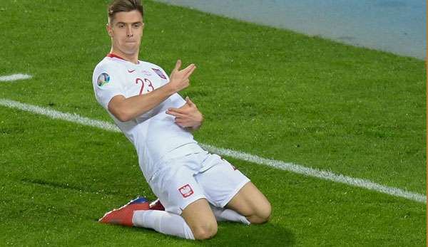 Shooting-Star Piatek erzielte das Siegtor für Polen gegen Österreich.