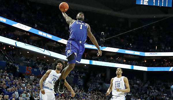 Zion Williamson und Duke treffen in der ersten Runde der March Madness auf North Dakota State.