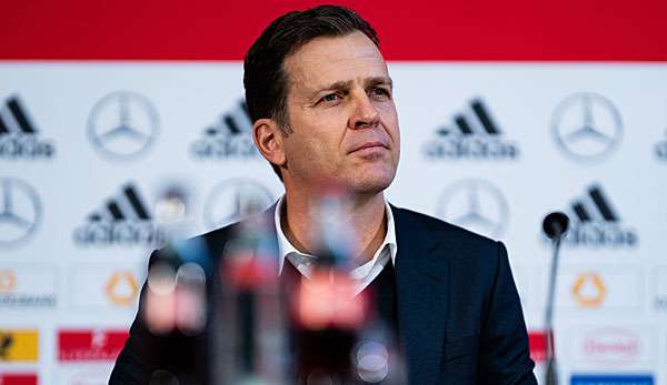 Oliver Bierhoff sieht der EM 2020 mit gemischten Gefühlen entgegen.