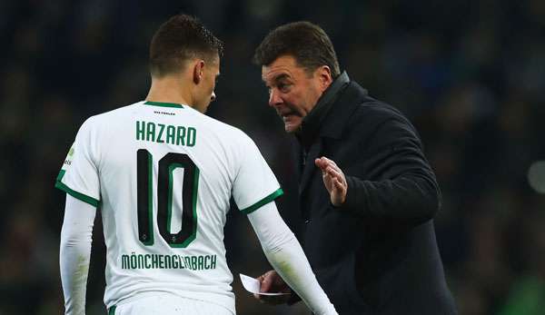 Thorgan Hazard wurde nach der Partie von Trainer Dieter Hecking kritisiert.