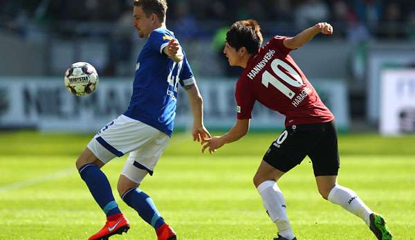 Der FC Schalke trifft am Sonntag auf Hannover 96.