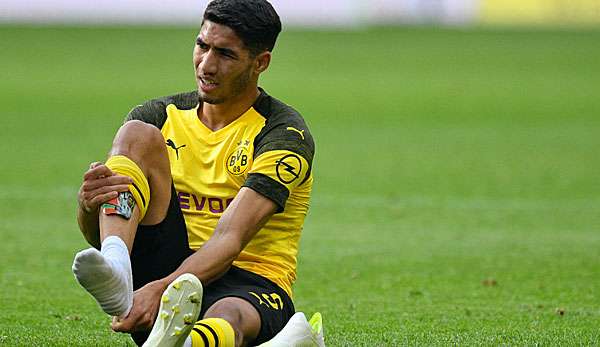 Für Achraf Hakimi ist die Saison gelaufen.