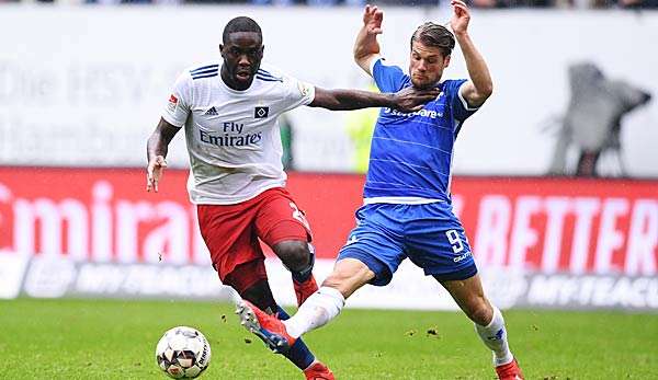 Der belgische HSV-Youngster Orel Mangal (li. im Bild) könnte auch beim heutigen Pokal-Viertelfinal-Spiel wieder in der Startelf stehen.