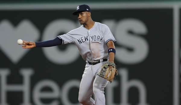 Yankees-Talent Miguel Andujar wurde 2018 Zweiter bei der Wahl zum Rookie des Jahres.