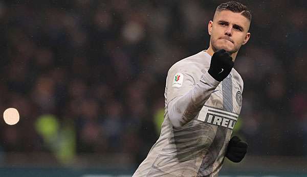 Mauro Icardi kehrt gegen Genua in die Startelf von Inter Mailand zurück