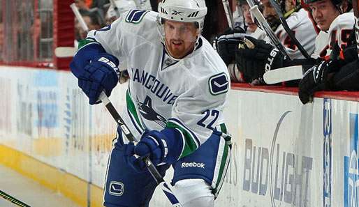 Daniel Sedin erzielte die Führung für die Canucks