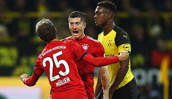 Trotz eines Lewandowski-Doppelpacks setzte sich der BVB im Hinspiel gegen den FC Bayern mit 3:2 durch.