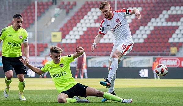 Beim Halleschen FC ist Mathias Fetsch in dieser Saison bislang der treffsicherste FC-Akteuer (8 Saisontore).