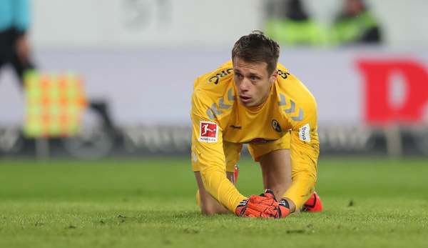 Alexander Schwolow schenkte Mainz die Führung mit einem Ball genau zum Gegner.