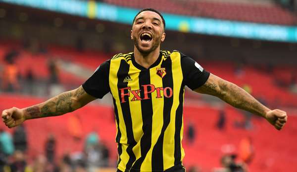 Watfords Troy Deeney jubelt über den Einzug ins FA-Cup-Finale.