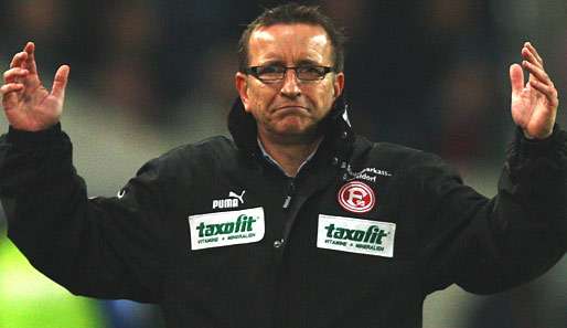 Norbert Meier ist seit Januar 2008 Cheftrainer bei Fortuna Düsseldorf