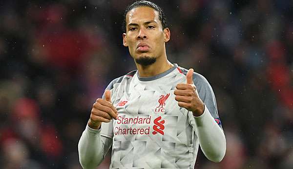 Virgil van Dijk stimmte für Raheem Sterling als Spieler des Jahres in der Premier League.