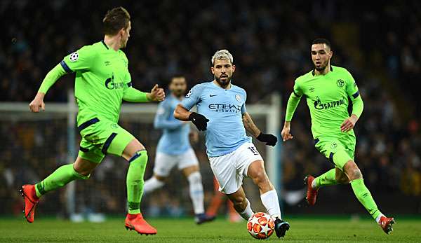 Manchester City setzte sich im Achtelfinale gegen Schalke durch.