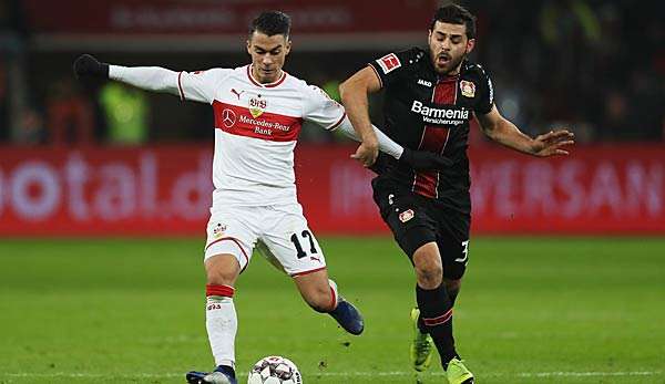 Hier erfahrt ihr, wo ihr VfB Stuttgart gegen Bayer 04 Leverkusen live im TV, Livestream und Liveticker verfolgen könnt.