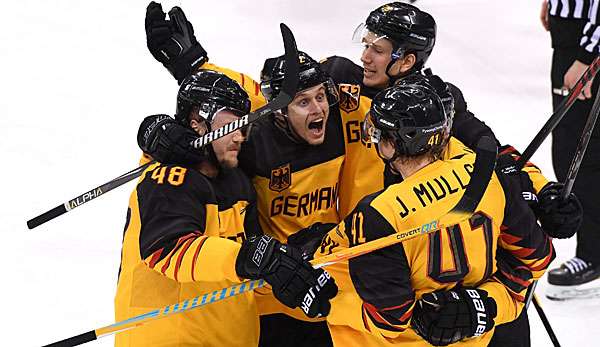 Die deutsche Eishockey-Nationalmannschaft hat sich mit 2:1 gegen die Slowakei durchgesetzt.