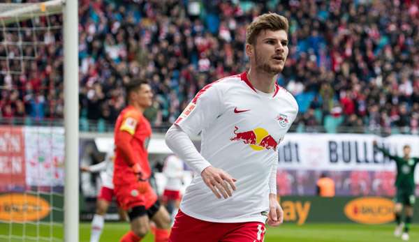 Timo Werner erzielte das 2:0 für die Roten Bullen.
