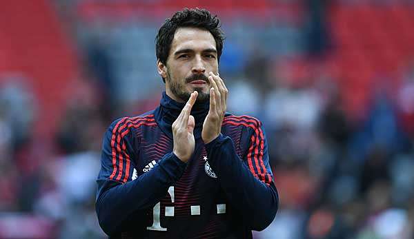 Wird offenbar nicht lange mit den muskulären Problemen im Oberschenkel zu kämpfen haben: Bayerns Innenverteidger Mats Hummels.