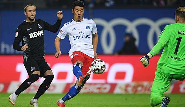 Im Hinspiel ließ der 1. FC Köln dem Hamburger SV keine Chance. Simon Terodde traf doppelt und bescherte dem Effzeh den Auswärts-Dreier.