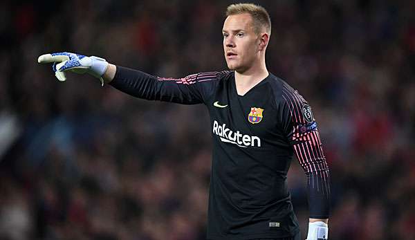 Im Viertelfinal-Hinspiel siegte Marc-Andre ter Stegen mit dem FC Barcelona bei Manchester United.