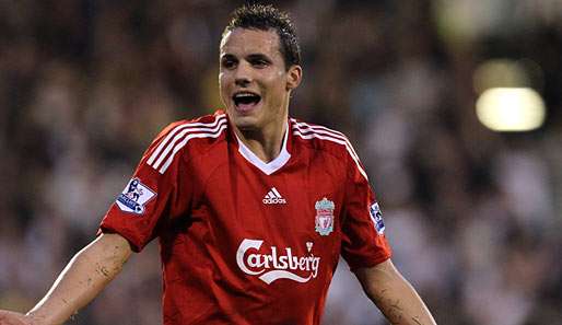 Philipp Degen stand nur ein Mal in der Startelf Liverpools. Er leistete sich gleich eine Rote Karte