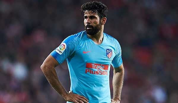 Sorgt immer wieder mit Undisziplinierteiten für Aufsehen: Atleticos Stürmer Diego Costa.