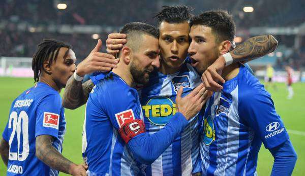 Im Hinspiel konnte die Hertha jubeln.