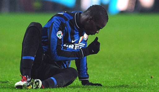 Mario Balotelli von Inter Mailand gilt als eines der größten Talente Europas