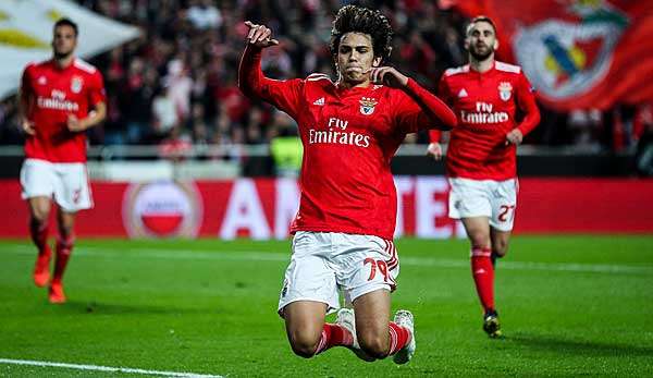 Gilt als neues Jahrhunderttalent des portugiesischen Fußballs: Benficas Joao Felix.