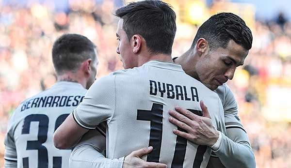 Sind bei Juventus noch nicht das Traum-Duo als das sie schon im Sommer bezeichnet wurden: Paulo Dybala und Cristiano Ronaldo.