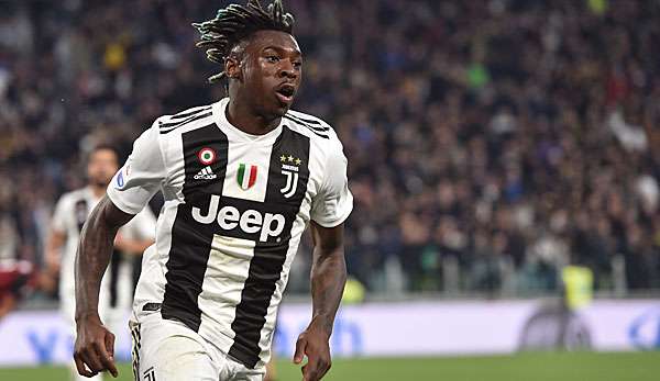 Moise Kean traf in neun Ligaspielen in dieser Saison bisher sechs Mal.