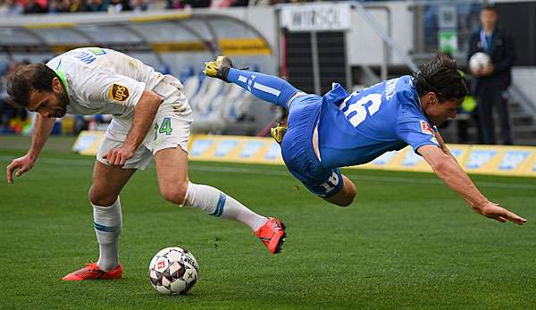 Wolfsburg hat sich in Hoffenheim durchgesetzt.