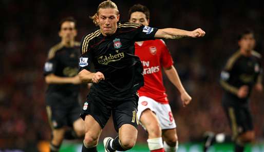 Andrej Woronin stand in dieser Premier-League-Saison erst einmal in Liverpools Startelf
