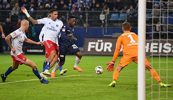 Suleiman Abdulllahi erzielte in der Hinrunde den 2:2-Ausgleich in der 90. Minute.