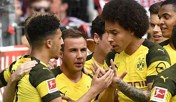 "Habe Sancho schon mal ein paar Takte erzählt": Axel Witsel verrät, dass Jadon Sancho nicht immer der Pünktlichste beim BVB war.