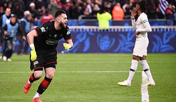 Stade Rennes ist französischer Pokalsieger.