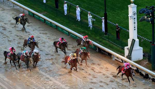 Das Kentucky Derby wurde zum insgesamt 145. Mal ausgetragen.
