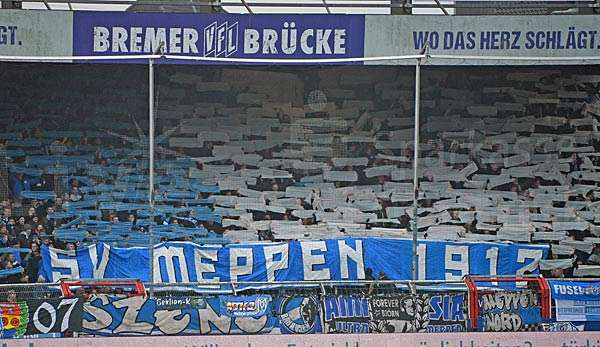 Der SV Meppen ist heute bei Fortuna Köln zu Gast.